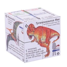 Kniha v kostce Dinosauři